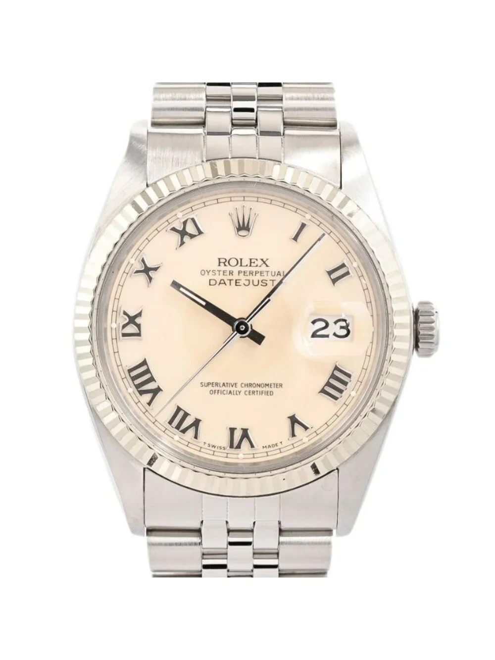 Rolex Watch Datejust White Gold